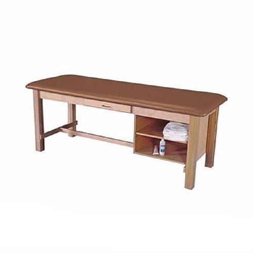 Armedica Wood Treatment Table w/ Drawer & Shelf AM608