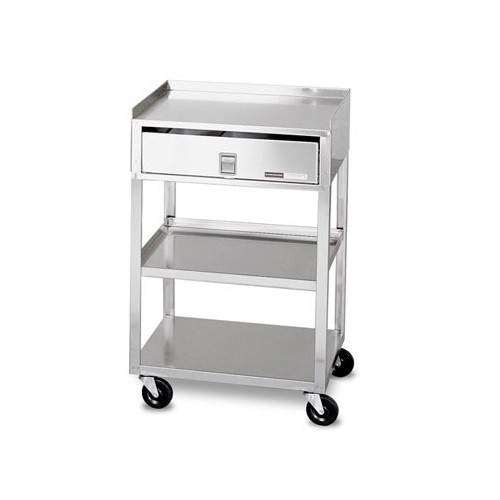 Chattanooga Model MB TD  Mobile Stand, 2 Shelves w/ Drawer 4018