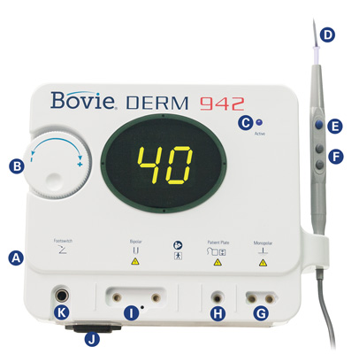 Bovie A942 Electrosurgical Generator
