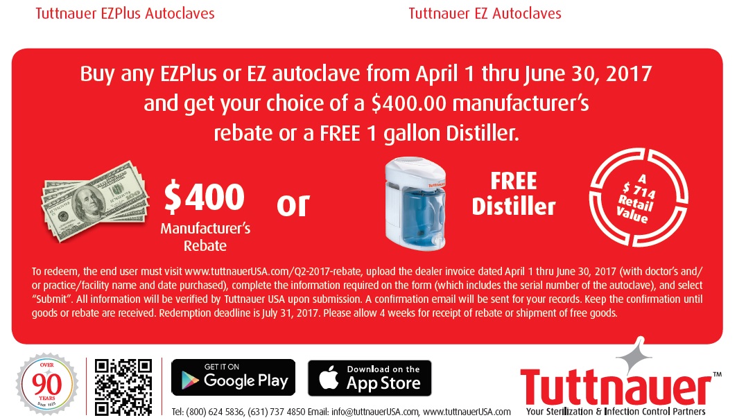 Tuttnauer Promotion