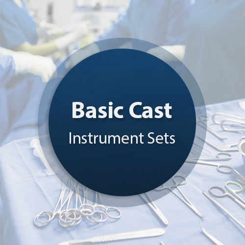 Basic Cast Surgical Instrument Set