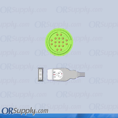 Siemens ECG Cable, 3-Lead AHA