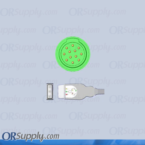 Kontron ECG Cable, 3-Lead IEC