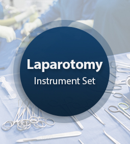 Laparotomy Surgical Instrument Set