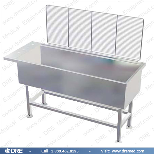 DRE Economy Stainless Steel 6&rdquo; Deep Wet Table