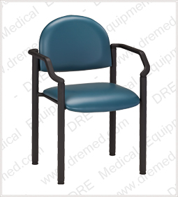 Clinton Black Frame Chair with Arms - C-50B