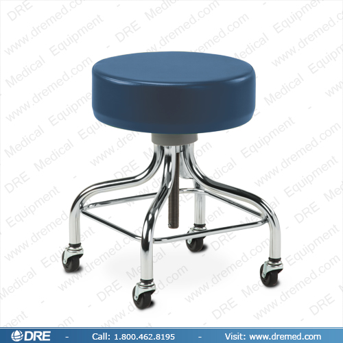 Clinton Chrome Base Stool - 2100