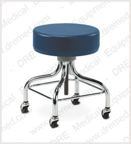 Clinton Chrome Base Stool - 2100
