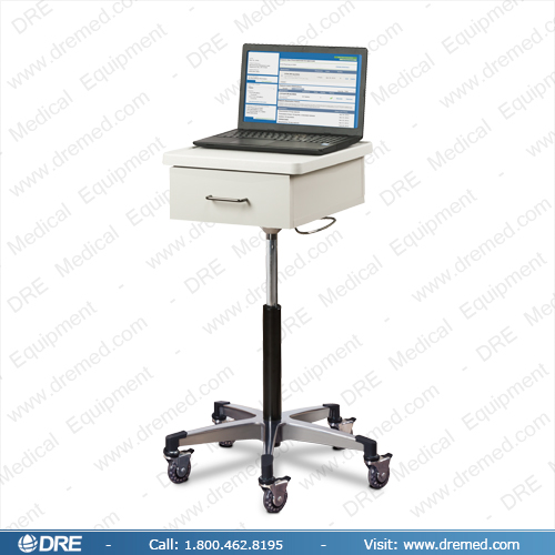 Clinton Compact Tec-Cart Mobile Work Station with Drawer