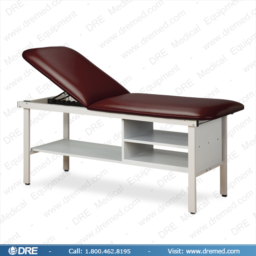 Clinton ETA Alpha Series Treatment Table with Shelving - 3030