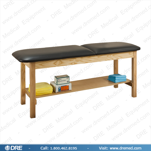 Clinton ETA Classic Series Treatment Table with Shelf - 1020