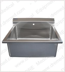 DRE Economy Stainless Steel Scrub Sink front2
