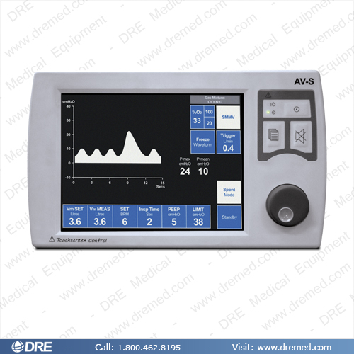 DRE AV-S Touchscreen Anesthesia Ventilator