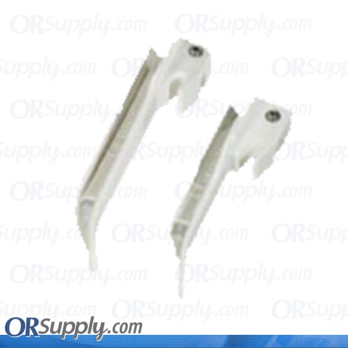 Intersurgical Disposable Plastic Fiber Optic Miller Laryngoscope Blade