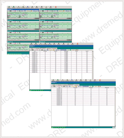 Displays for MFM-CNS Central Fetal/Maternal Monitoring System