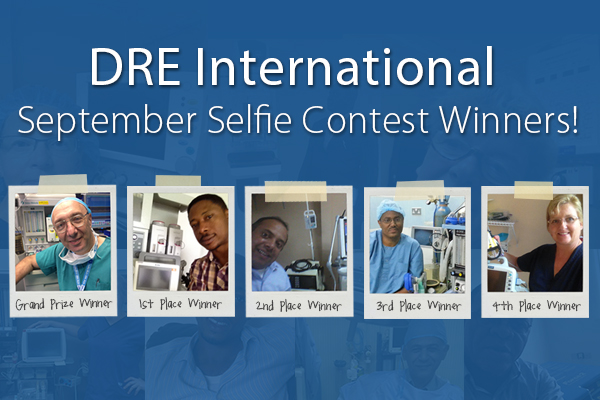 DRE International September Selfie Contest Winners!
